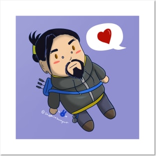 Chibi Hanzo Posters and Art